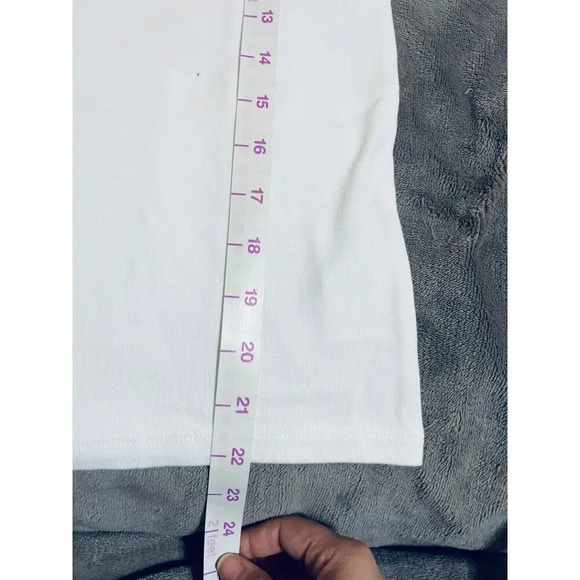 NWT J.Crew Size XS Short Sleeve Shirt Causal Women White Layering - Picture 6 of 7